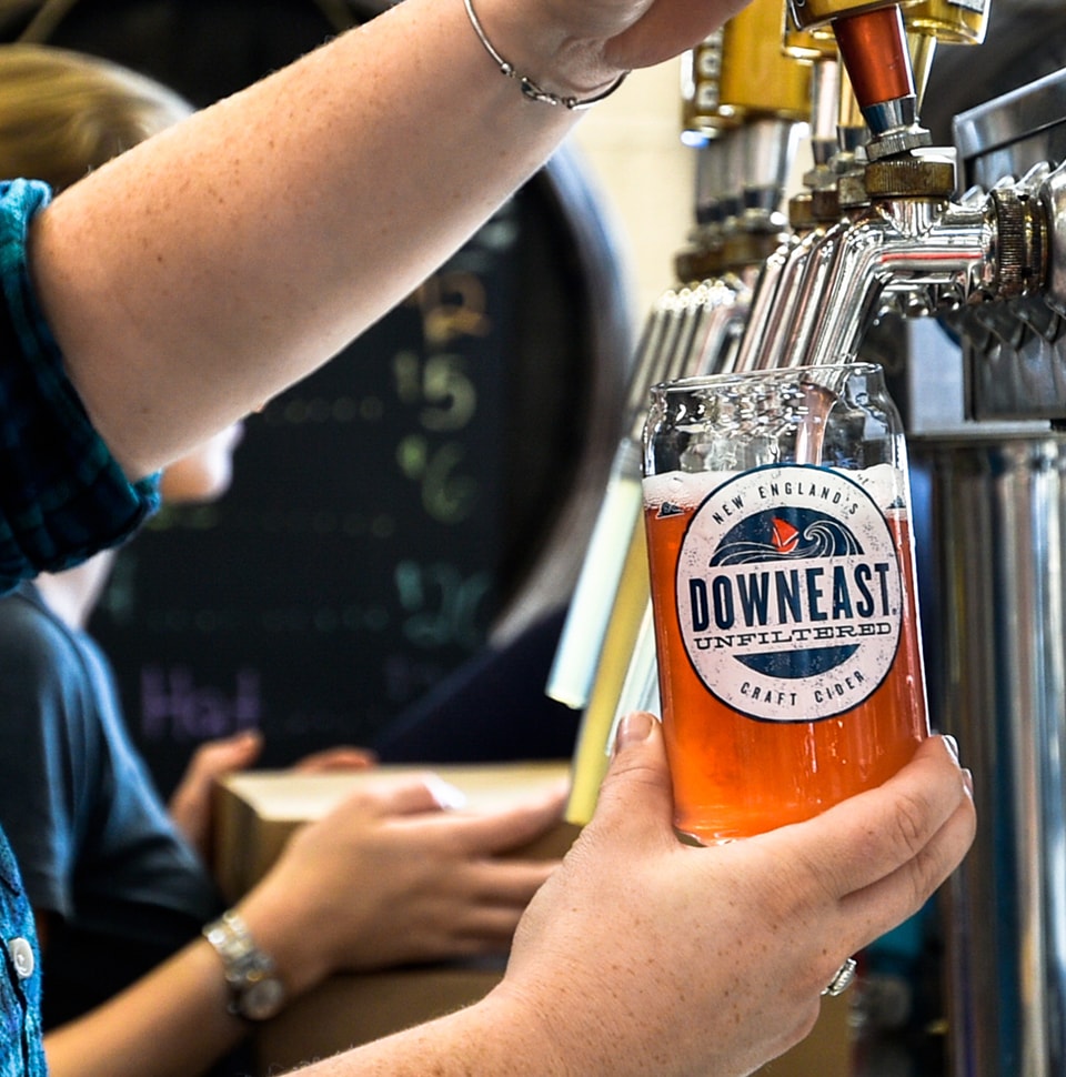 Slip45 is a short walk to the Downeast Cider House