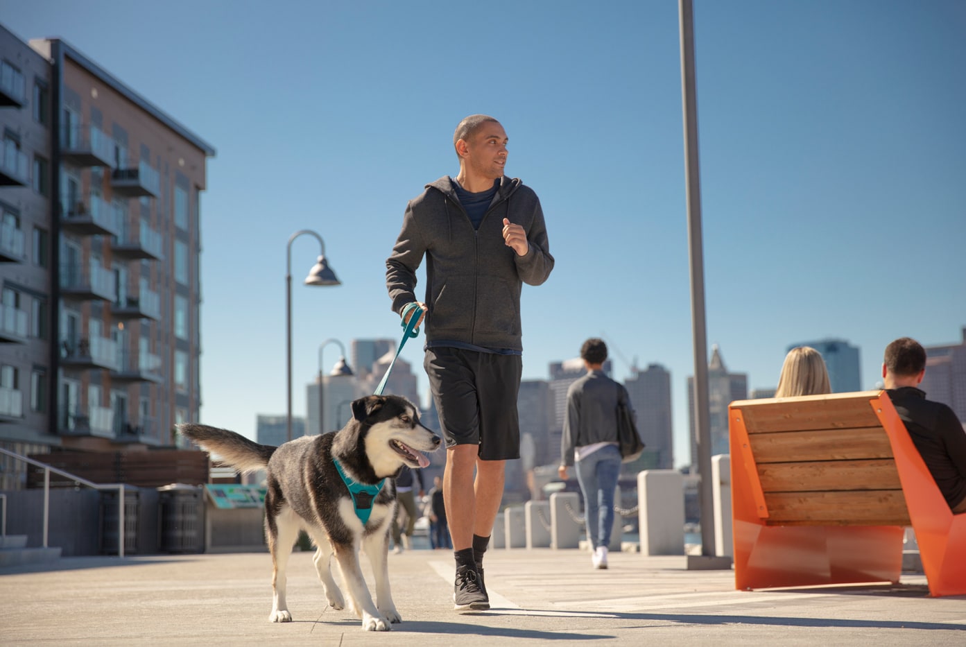 Enjoy the Harborwalk at Clippership